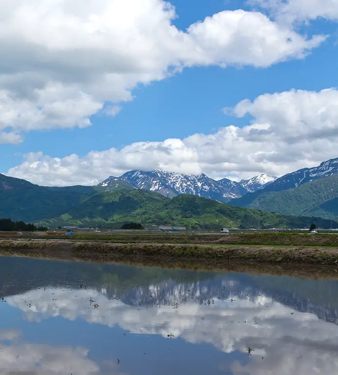 Snowmelt water